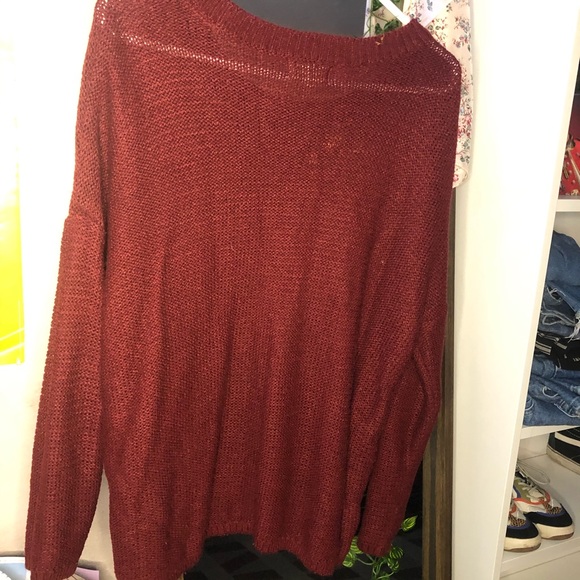 Maroon Sweater - Picture 2 of 3